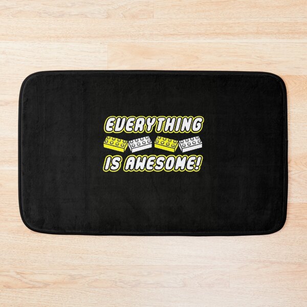 Item preview, Everything Is Awesome Funny Building Block Parody Design designed and sold by Ekonolotie.
