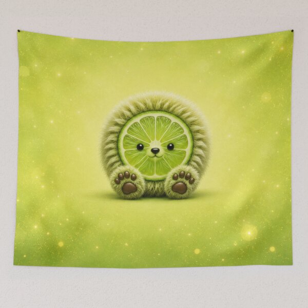 Item preview, Limeling - Cute Fantasy Fruitling designed and sold by PurrfectWhisper.