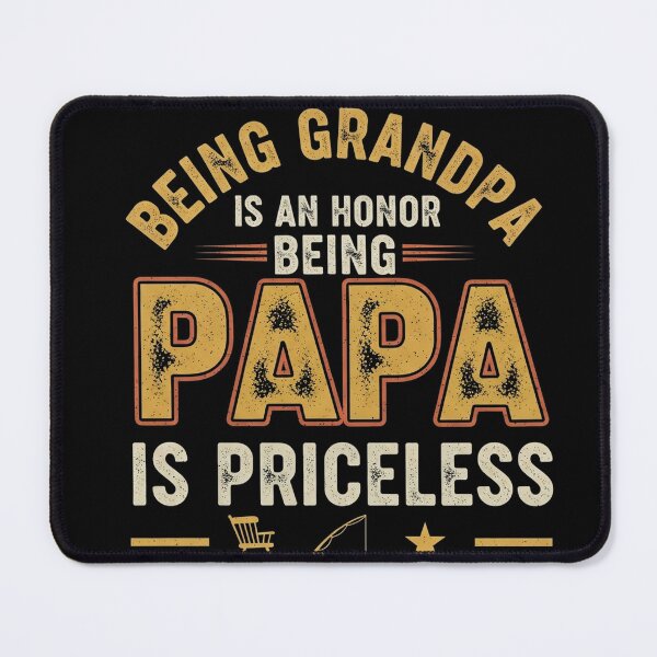 Item preview, Being Grandpa Is An Honor Being Papa Is Priceless Funny designed and sold by Designs-RZ.
