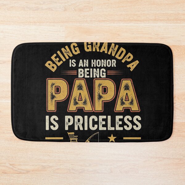 Item preview, Being Grandpa Is An Honor Being Papa Is Priceless Funny designed and sold by Designs-RZ.