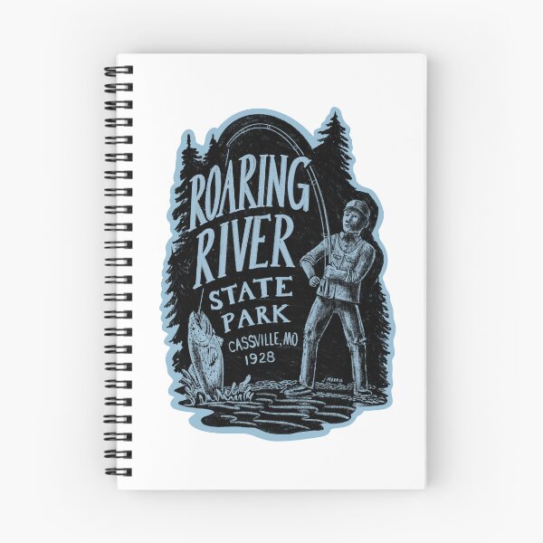 Item preview, Copy of Roaring River State Park Fisherman  designed and sold by John Morris Illustration.