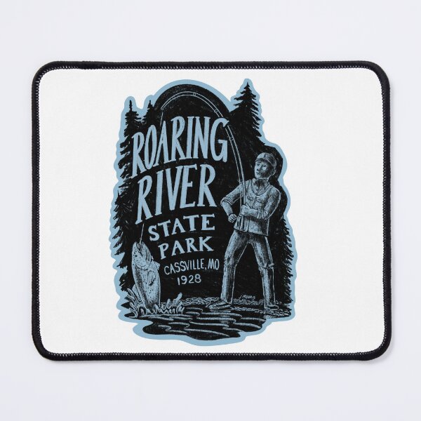 Item preview, Copy of Roaring River State Park Fisherman designed and sold by John Morris Illustration.