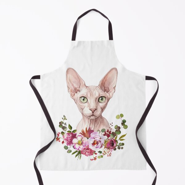 Item preview, Watercolor Sphynx Cat designed and sold by Liededrom..