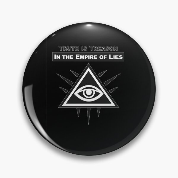 Item preview, Truth Is Treason In The Empire Of Lies Political Quote Design designed and sold by Ekonolotie.