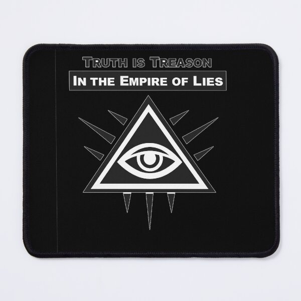 Item preview, Truth Is Treason In The Empire Of Lies Political Quote Design designed and sold by Ekonolotie.