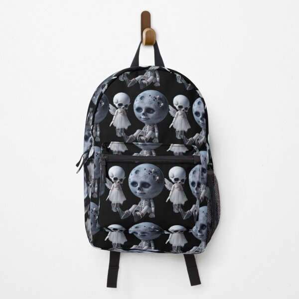 Item preview, Cracked Moon Child & Little Skull Angel designed and sold by LujziWorld.