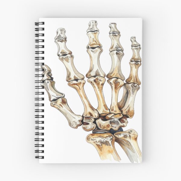 Item preview, Skeleton hand in watercolors designed and sold by LiskoDesign.
