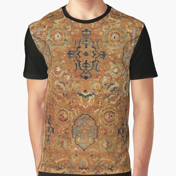 Item preview, Doria Antique Persian Carpet Print designed and sold by Vicky Brago-Mitchell®.
