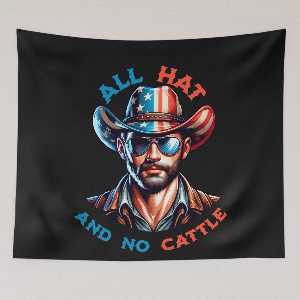 Item preview, Bearded Man Glasses Headwear Graphic Print designed and sold by Tsugraf Designs.