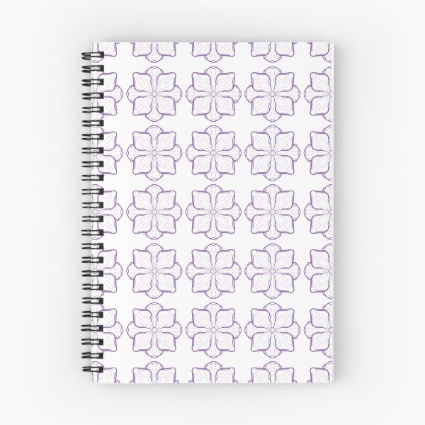 Item preview, Minimal Purple Flower Pattern Clean Modern Line Design designed and sold by EL-Lebedenko.