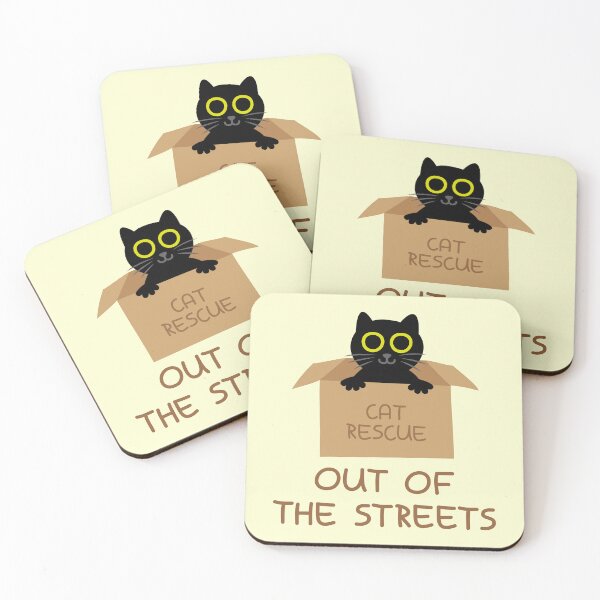 Item preview, Out of the Streets - Cat Rescue Box designed and sold by fishdesigns.
