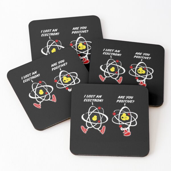 Item preview, Lost Electron Are You Positive Funny Science Pun Design designed and sold by Ekonolotie.