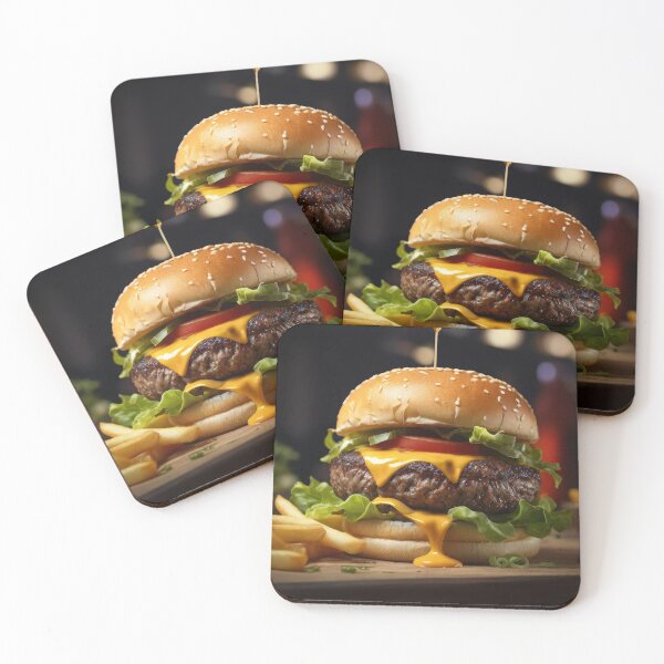 Item preview, Gourmet Cheeseburger Indulgence designed and sold by Prachodayat Artworks.