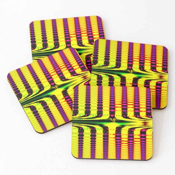 Item preview, Abstract Pattern "Yellow, blue, green, red"  designed and sold by Gluecknika.