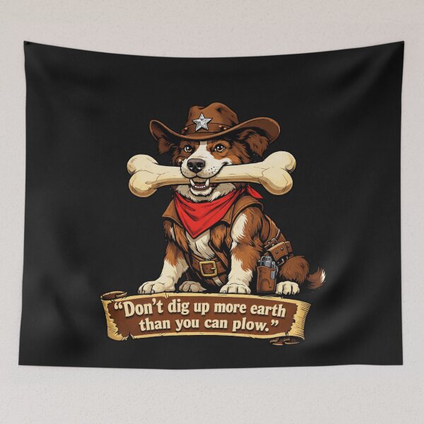 Item preview, Canine Hat Treat Proverb Saying designed and sold by Tsugraf Designs.