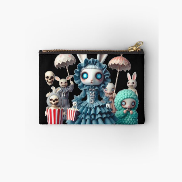 Item preview, Gothic Circus Bunny & the Popcorn Chaos designed and sold by LujziWorld.
