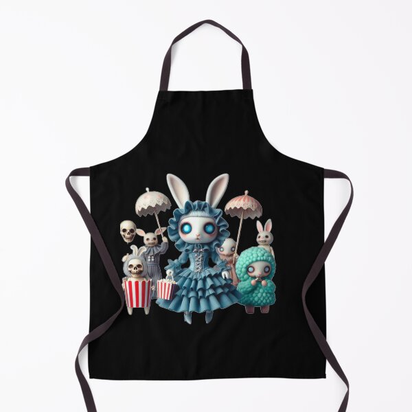 Item preview, Gothic Circus Bunny & the Popcorn Chaos designed and sold by LujziWorld.
