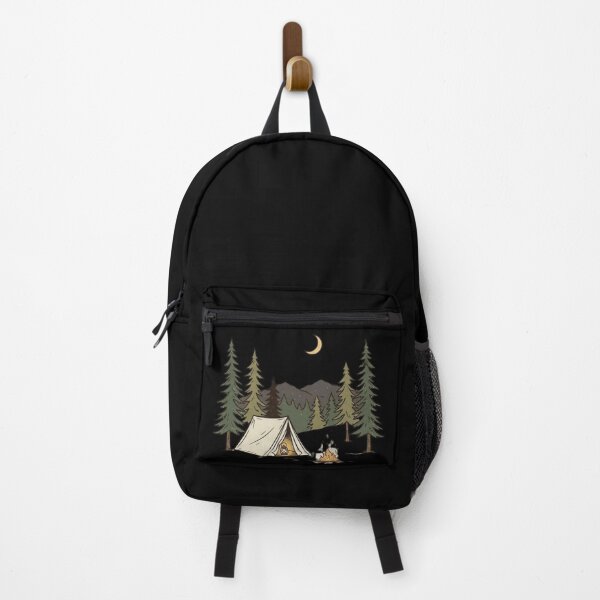 Item preview, Cozy Camping Under Moonlight - Mountain Adventure designed and sold by insplate.