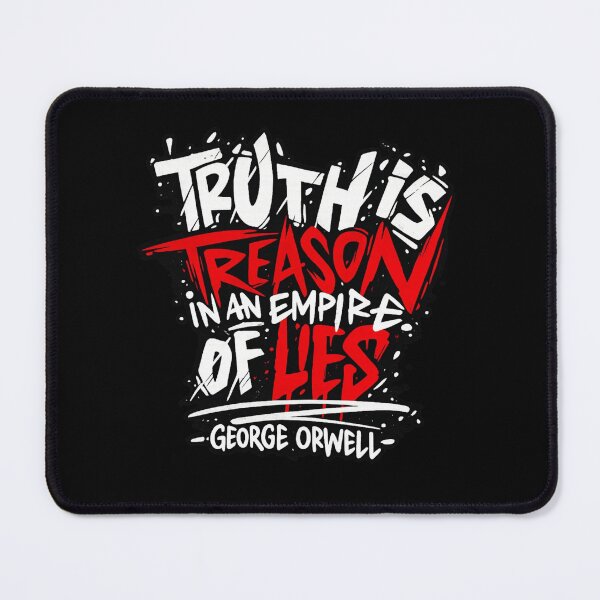 Item preview, Truth Is Treason Political Dissent Quote Design designed and sold by Ekonolotie.