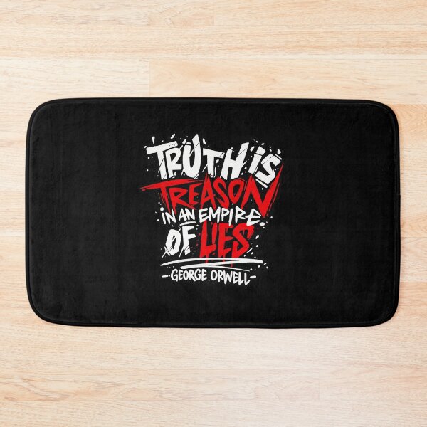 Item preview, Truth Is Treason Political Dissent Quote Design designed and sold by Ekonolotie.