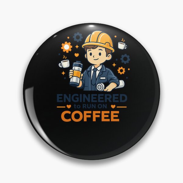 Item preview, Engineered to Run on Coffee designed and sold by insplate.