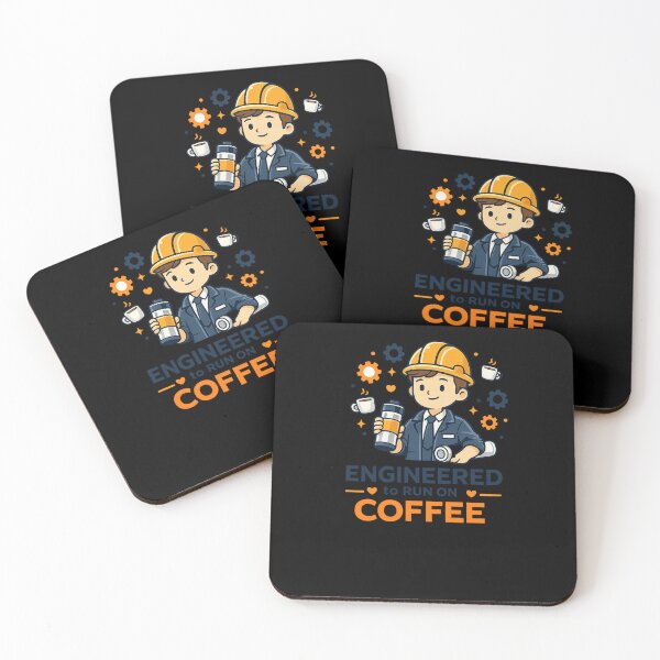 Item preview, Engineered to Run on Coffee designed and sold by insplate.