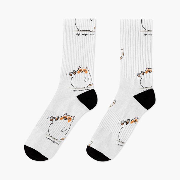 Item preview, Orange Cat Lifting Weights – Funny Gym Cat Workout Design designed and sold by Sparkofart07.