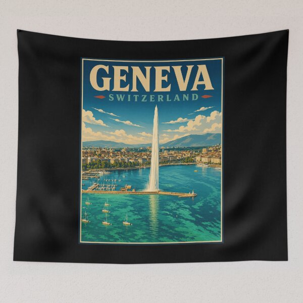 Item preview, Geneva - Switzerland designed and sold by GoodOldVintage.