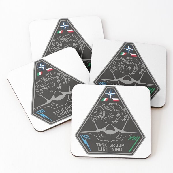 Item preview, Task Group Lightning NATO Deployment Patch designed and sold by CharlieDesings.