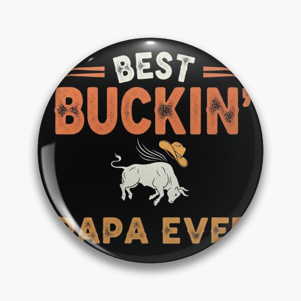 Item preview, Best Buckin Papa Ever Simple Funny Text Humor Gift Tee designed and sold by Designs-RZ.