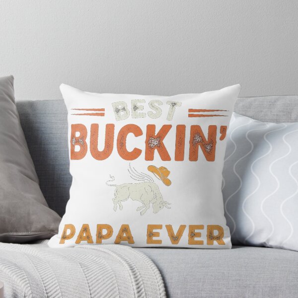 Item preview, Best Buckin Papa Ever Simple Funny Text Humor Gift Tee designed and sold by Designs-RZ.