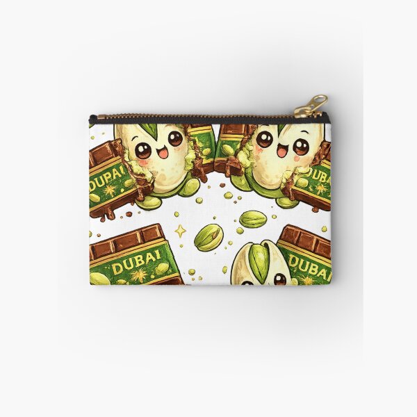 Item preview, Dubai Pistachio Chocolate Kawaii Pattern designed and sold by redsharkuk.