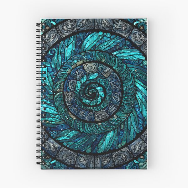 Item preview, New Zealand Māori Paua Pattern Koru Design 907 designed and sold by GrinGalore.