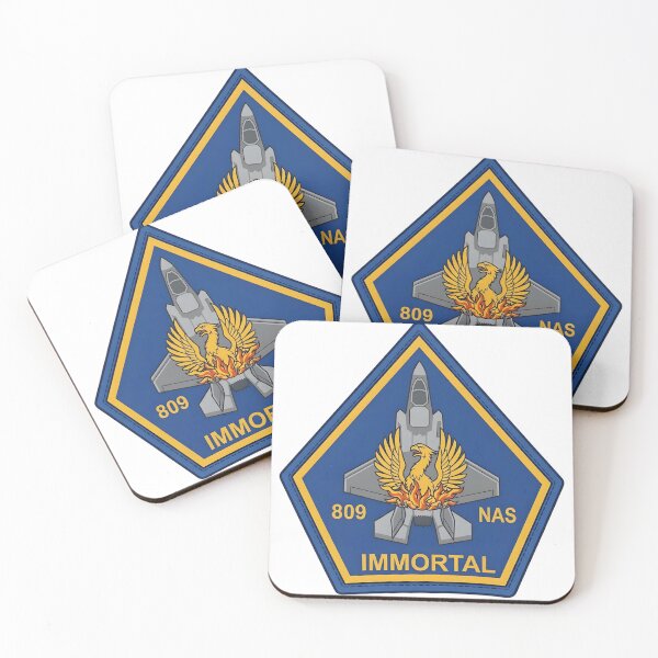 Item preview, 809 Naval Air Squadron "Immortal" Military Patch designed and sold by CharlieDesings.