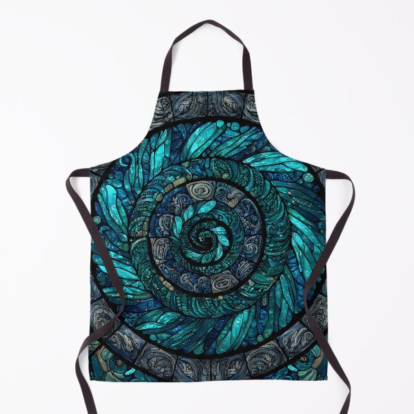 Item preview, New Zealand Māori Paua Pattern Koru Design 907 designed and sold by GrinGalore.
