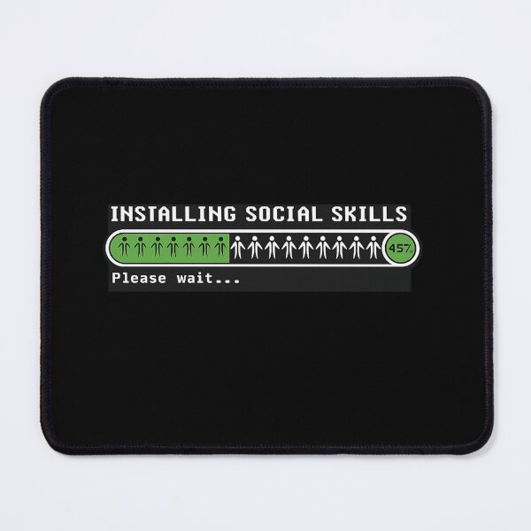 Item preview, Installing Social Skills Funny Introvert Gamer Design designed and sold by Ekonolotie.