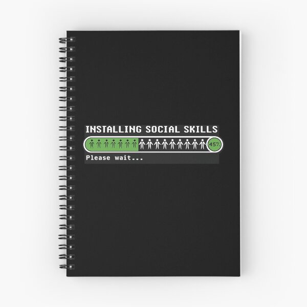 Item preview, Installing Social Skills Funny Introvert Gamer Design designed and sold by Ekonolotie.