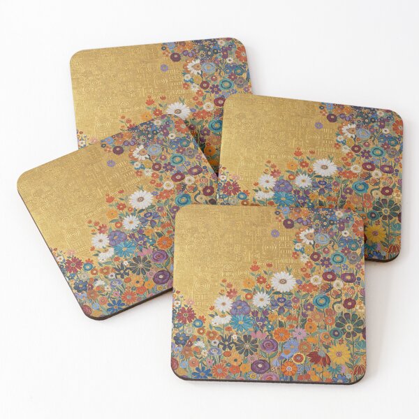 Item preview, Gustav Klimt Flower Garden designed and sold by maniacfitness.