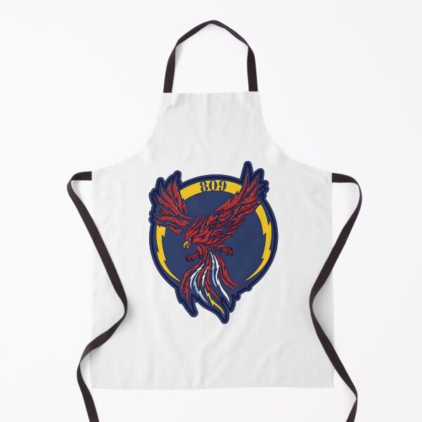 Item preview, 809 Naval Air Squadron Lightning Phoenix Patch designed and sold by CharlieDesings.