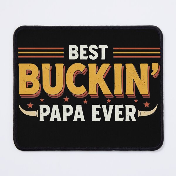Item preview, Best Buckin Papa Ever Minimalist Funny Hunting Dad Gift designed and sold by Designs-RZ.