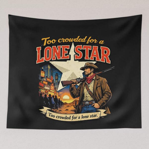 Item preview, City vs Dry Plains Man with Gun Graphic designed and sold by Tsugraf Designs.