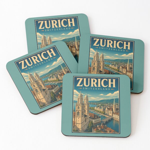 Item preview, Zurich - Switzerland designed and sold by GoodOldVintage.