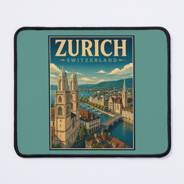 Item preview, Zurich - Switzerland designed and sold by GoodOldVintage.