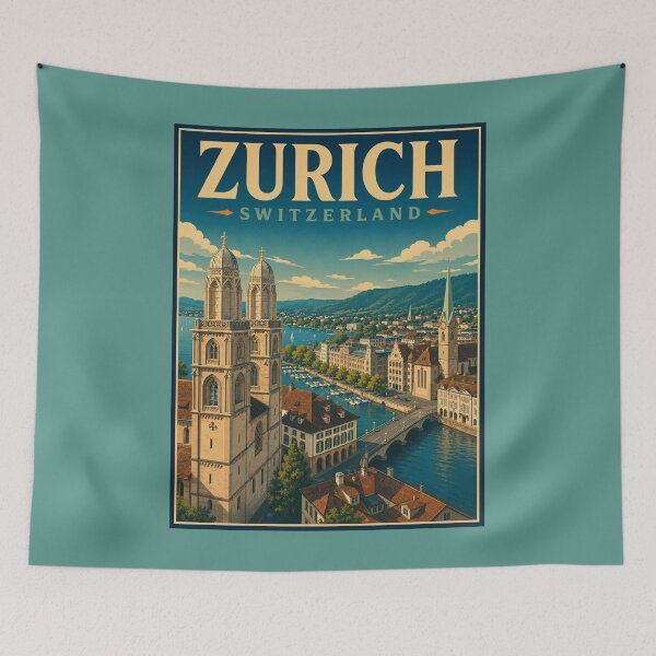 Item preview, Zurich - Switzerland designed and sold by GoodOldVintage.