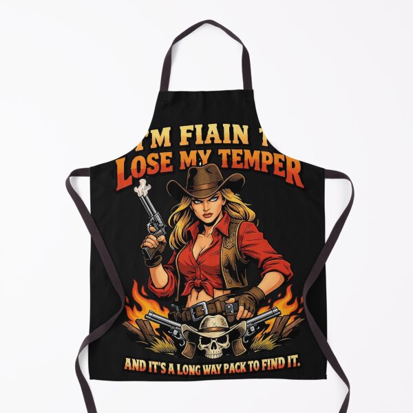 Item preview, Fierce Lady Handgun Temper Skull Graphic designed and sold by Tsugraf Designs.