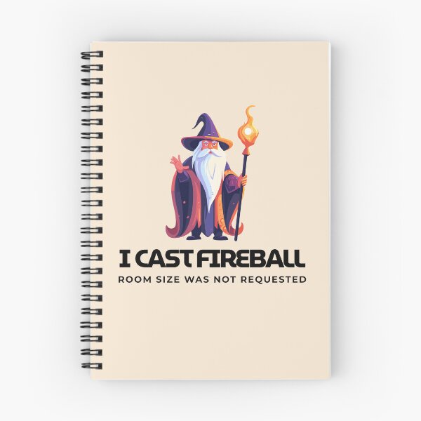 Item preview, I Cast Fireball designed and sold by DOMO Industries.