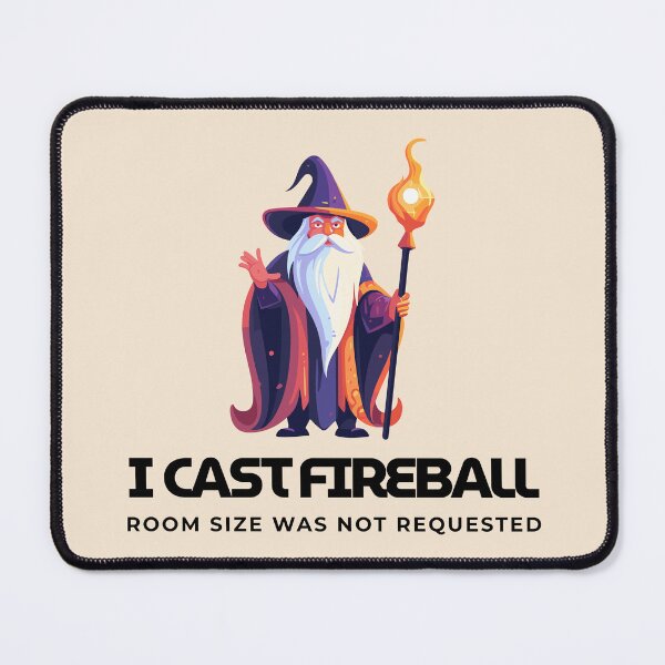 Item preview, I Cast Fireball designed and sold by DOMO Industries.