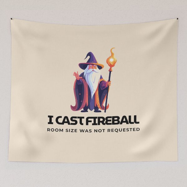 Item preview, I Cast Fireball designed and sold by DOMO Industries.