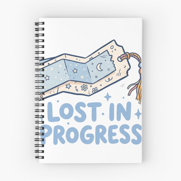 Item preview, Progress Has No MapLost In Progress Aesthetic Design designed and sold by CuteRage.
