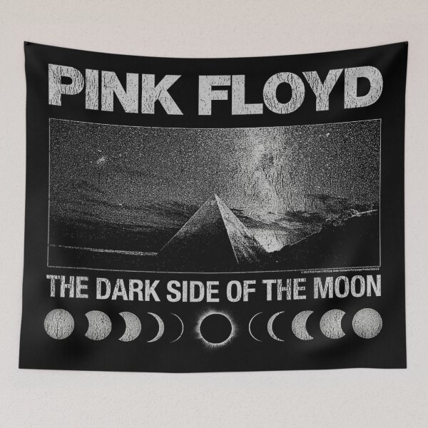 Item preview, Pink Floyd Dark Side of the Moon Distressed Lunar Phase designed and sold by Clyrexor.